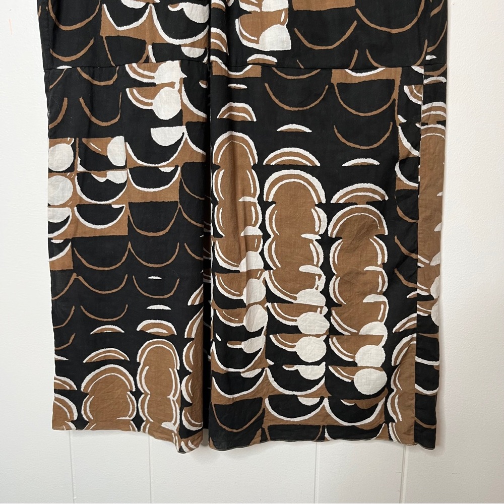 Marni Patterned Shift Mini Dress Statement Sleeve… - image 5